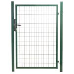 Portillon grillag� en acier galvanis� maille 100 x 50 l 1m x h 1m75 vert