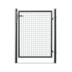 Easycloture - portillon grillagé en acier galvanisé maille 50 x 50 passage l 1m x h1m20 gris anthracite ... Easycloture - portillon grillagé en acier galvanisé maille 50 x 50 passage l 1m x h1m20 gris anthracite ...