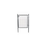 Cloture & jardin ? portillon grillag� 1, 2 m�tre gris anthracite ? remplissage maille 50x50mm ? rev�tement ...