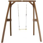Axi - portique en bois fsc - balanoires enfant en marron balanoire pour enfants pour l'extrieur / ...