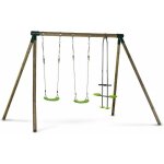 Habitat et jardin - portique bois 'lana' - avec 2 balanoires et 1 vis -  - vis.