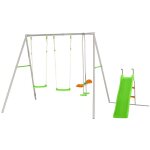 Portique m�tal 2, 20 m axion raphael - 5 enfants