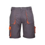Portwest - bermuda texo contrast couleur : gris taille l