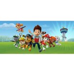 Poster g�ant horizontal pat'patrouille devant la tour 170 x 75 cm