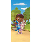 Poster porte docteur la peluche disney intisse 90x202 cm