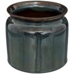Pot bota céramique bleu d16cm atmosphera créateur d'intérieur Pot bota céramique bleu d16cm atmosphera créateur d'intérieur