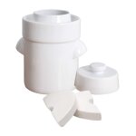 Pot � choucroute avec pierres lacto - fermentation 20l blanc