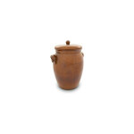 Hamea home - pot à choucroute avec pierres lacto - fermentation traditionnel 5l marron Hamea home - pot à choucroute avec pierres lacto - fermentation traditionnel 5l marron