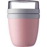 Rapanda - pot à déjeuner ellipse ? nordic pink ? bol à muesli pratique 500 ml, pot à yaourt, boîte à ... Rapanda - pot à déjeuner ellipse ? nordic pink ? bol à muesli pratique 500 ml, pot à yaourt, boîte à ...