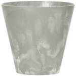 Pot � fleurs 3, 5l tubus beton effect 200x200x187 mm, b�ton