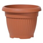 Pot � fleurs 3l en terre cuite 200x200x155 mm - terrecuite