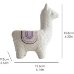Pots de fleurs en c�ramique pour animaux succulents ? 1 paquet de 15, 2 cm mignon alpaga / lama et ch�vre ...