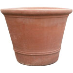 Pot de fleurs d'extrieur vase en terre cuite made in italy pot de jardin jardinire de balcon dcorative ...