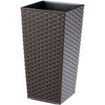 Pot de fleur haut, grande jardiniere en plastique pour une dcoration interieure et exterieure, bac  ...
