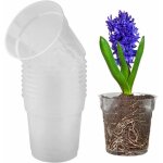 Pot de fleurs plastique transparent pot  orchide en plastique transparent pot  orchide en plastique ...