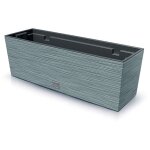 Pot de fleurs avec reserve d�eau 12 l gris galet - furu