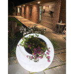 Pot de fleurs rond lumineux xxl dolce vita 300l Pot de fleurs rond lumineux xxl dolce vita 300l