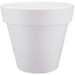 Pot de fleurs rond pure round � 50 x h. 44 cm - blanc