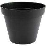 Eda - pot de fleur rond toscane � 60 x h. 47 cm - gris anthracite