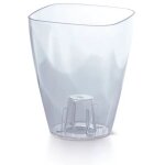 Pot de fleurs transparent en prosperplast pour orchid�e coubi duko130p