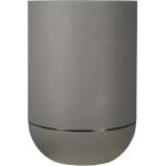 Pot de fleurs tulipe - granit d40 - gris - riviera