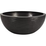 Pot de fleur vasque graphit anthracite eda