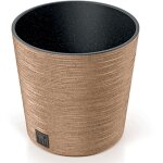 Pot � r�serve d'eau rond 17 l ? diam�tre 300 mm ? hauteur 294 mm ? composition bois naturel 33 % ? design ...