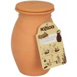 Pot en terre cuite micro - poreux 1. 5l pour arrosage permaculture
