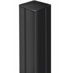 Nortene - poteau alupost pour panneaux dcoratifs - 2, 15 m - aluminium - anthracite