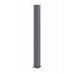Casanoov - poteau eifel 15x15cm aluminium h. 190cm gris anthracite