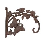 Potence murale papillon en fonte 20x4x17cm