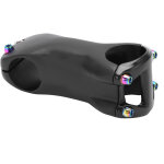 Potence v�lo carbone court 80mm, diam�tre 28. 6 � 31. 8mm, angle 6�, pi�ces v�lo route et vtt