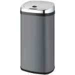 Kitchen move - poubelle automatique 42l gris / inox bat - 42ls02a grey ss