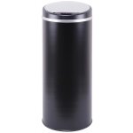 Kitchen move - poubelle de cuisine automatique soho noir acier inoxydable 42 l