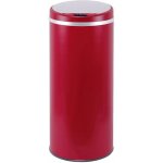 Kitchen move - poubelle de cuisine automatique soho rouge acier inoxydable 42 l
