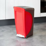 Ac - deco - poubelle - bice - 23 x 30 x 43 cm - rouge - livraison gratuite - rouge Ac - deco - poubelle - bice - 23 x 30 x 43 cm - rouge - livraison gratuite - rouge