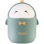 Poubelle de bureau mignonne, mini dortoir, maison, cuisine, voiture, petite pièce avec couvercle Poubelle de bureau mignonne, mini dortoir, maison, cuisine, voiture, petite pièce avec couvercle