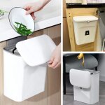 Poubelle  compost de cuisine d'intrieur scelle avec couvercle pour dchets alimentaires, petite poubelle ...