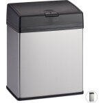 Poubelle cosmétiques, acier inoxydable, corbeille en métal pour la salle de bains, cuisine, 3 litres, ... Poubelle cosmétiques, acier inoxydable, corbeille en métal pour la salle de bains, cuisine, 3 litres, ...
