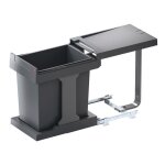 Poubelle de cuisine coulissante encastrable sous évier 20l - amortisseur : sans - contenance : 20 l - ... Poubelle de cuisine coulissante encastrable sous évier 20l - amortisseur : sans - contenance : 20 l - ...