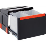 Franke - poubelle cube 50 - (14 / 18l) -  fixer manuel ou auto - (pour meuble de 50 cm)