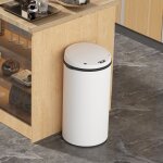 Hobag - poubelle de cuisine automatique blanc acier inoxydable 42 l - blanc Hobag - poubelle de cuisine automatique blanc acier inoxydable 42 l - blanc