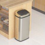 Hobag - poubelle de cuisine automatique inox acier inoxydable 40 l - inox Hobag - poubelle de cuisine automatique inox acier inoxydable 40 l - inox