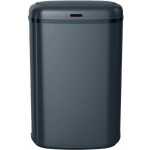 Kitchen move - poubelle de cuisine automatique logan gris acier inoxydable 58 l