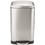 Kitchen move - poubelle de cuisine à pédale greenwich argent acier inoxydable 30 l Kitchen move - poubelle de cuisine à pédale greenwich argent acier inoxydable 30 l