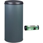 Poubelle de cuisine touch 45l et 10 sacs poubelle 50l - handtouch rossignol
