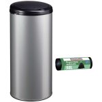 Rossignol - poubelle de cuisine touch 45l et 10 sacs poubelle 50l - handtouch