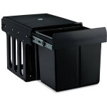 Poubelle encastrable coulissante, 3 bacs, systme de tri pour sous - vier, 15l & 2x 8l, 35, 1x34, 3x48 ...