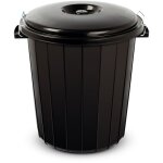 Poubelle 85l avec couvercle et verouillage - rondo rossignol