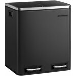 Songmics - poubelle cuisine, 2 x 15l, poubelle tri, avec pédale, 2 compartiments, 15 sacs poubelles, ... Songmics - poubelle cuisine, 2 x 15l, poubelle tri, avec pédale, 2 compartiments, 15 sacs poubelles, ...